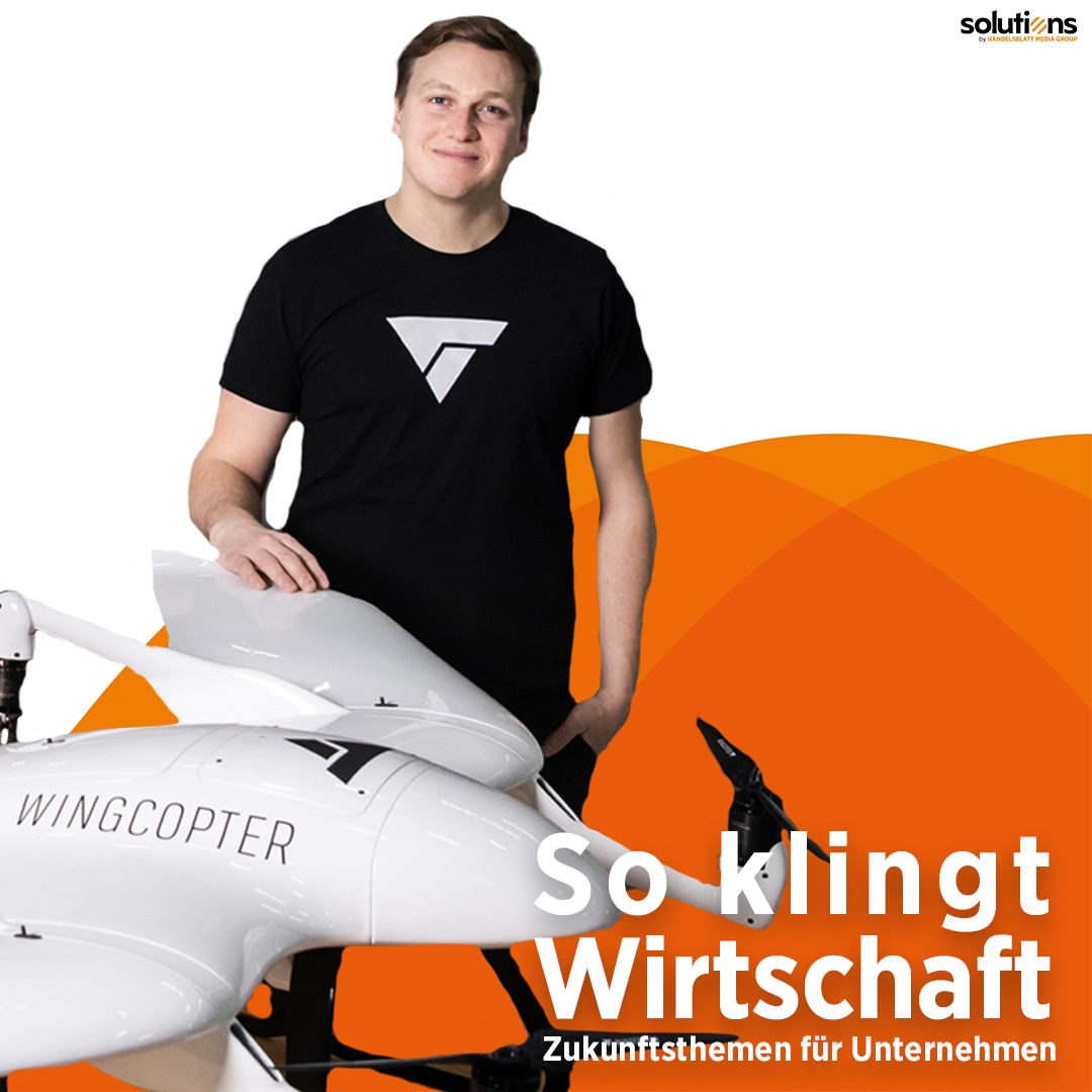 Wie Wingcopter mit Drohnen die Expresslieferung revolutioniert