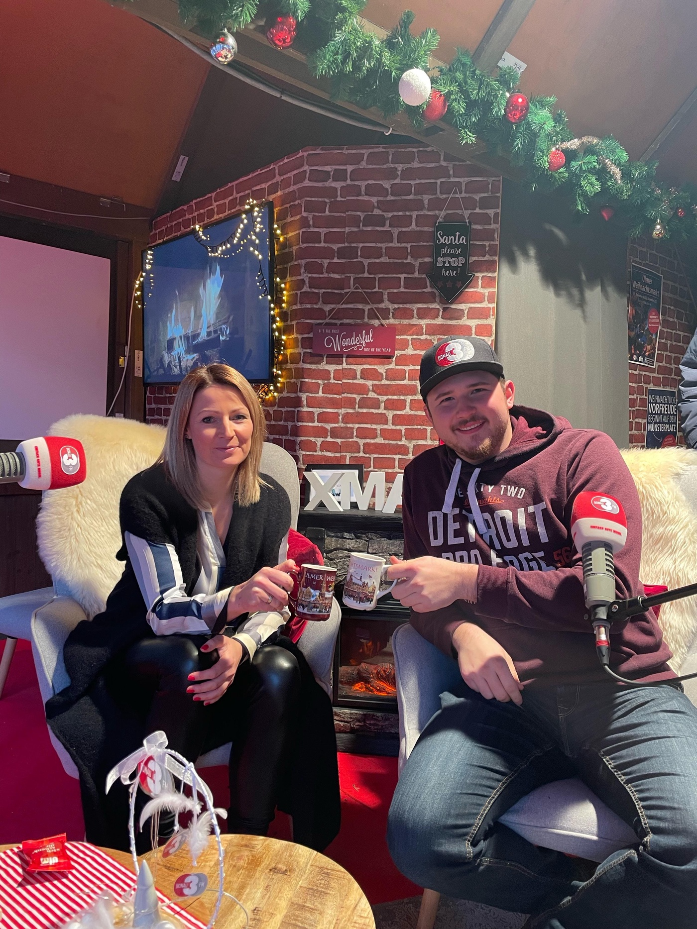 Sandra Walter, die City Managerin der Stadt Ulm zu Gast im Weihnachtsmarktradio!