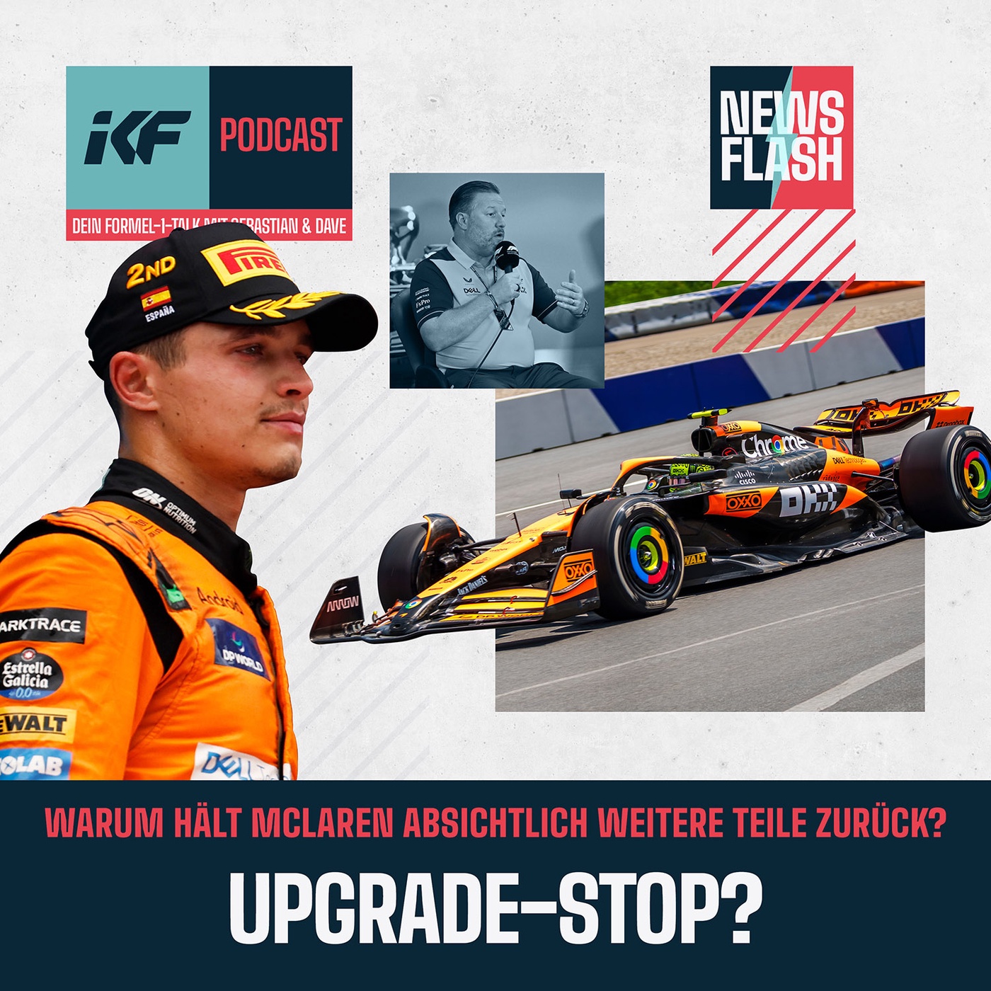 IKF news flash: Upgrade-Stop bei McLaren?