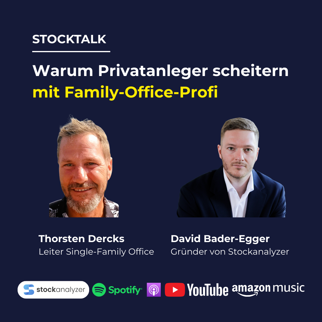 StockTalks | Thorsten Dercks: Warum Privatanleger scheitern (Angst, Gier und keine Regeln)
