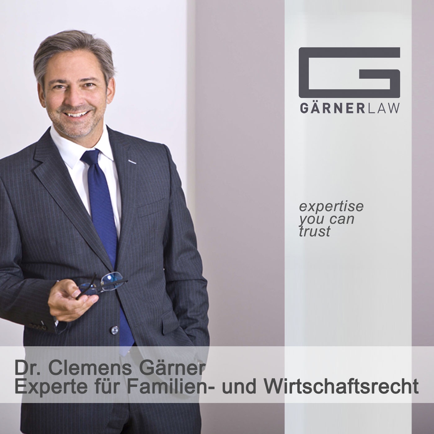 Dr. Clemens Gärner, Rechtsanwalt & Experte für Familien- und Wirtschaftsrecht