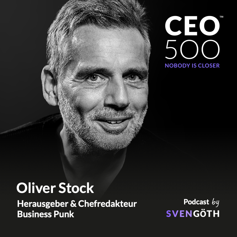 Die Disruption der Medienbranche – Oliver Stock über Journalismus, KI und Business Punk #56
