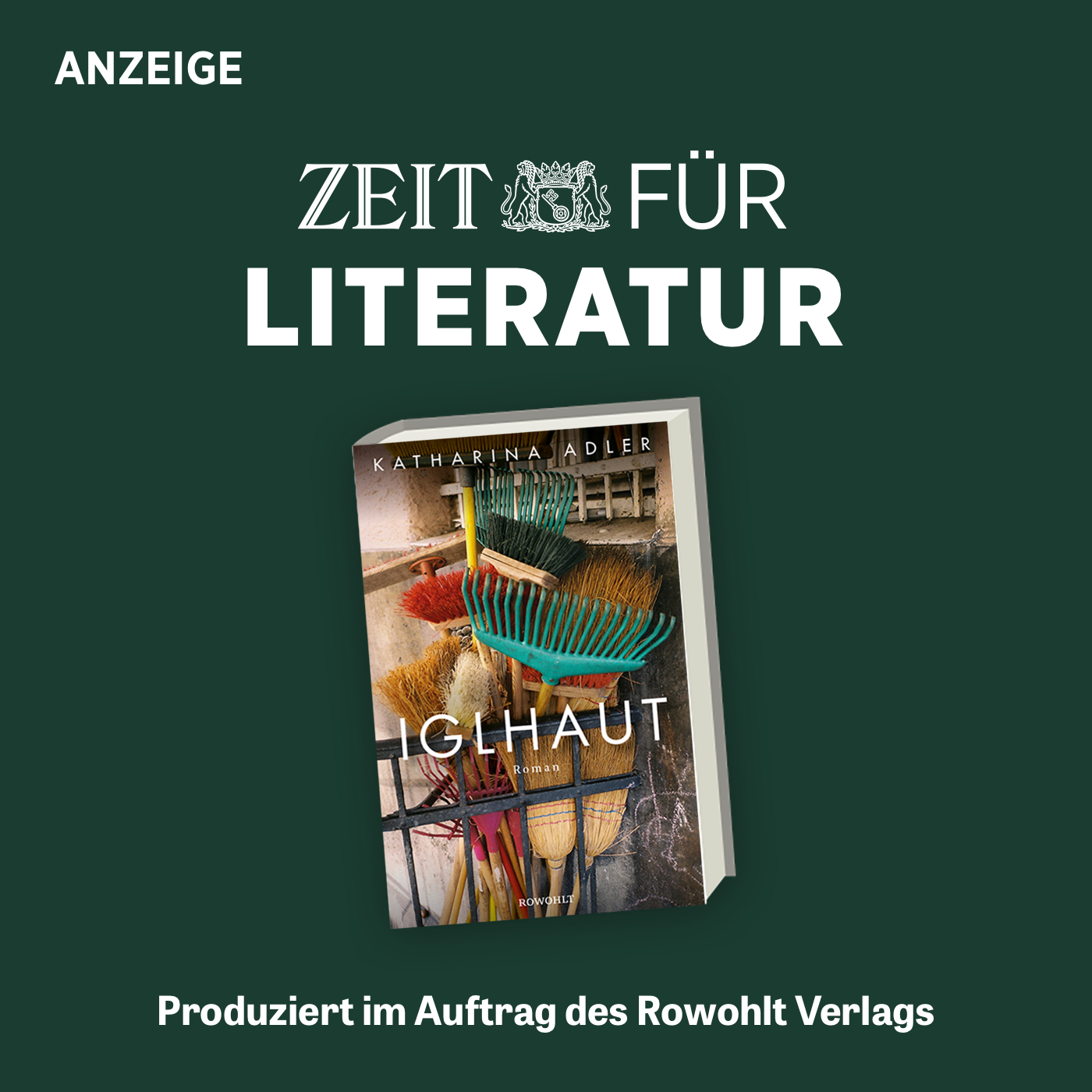 ZEIT für Literatur mit Katharina Adler