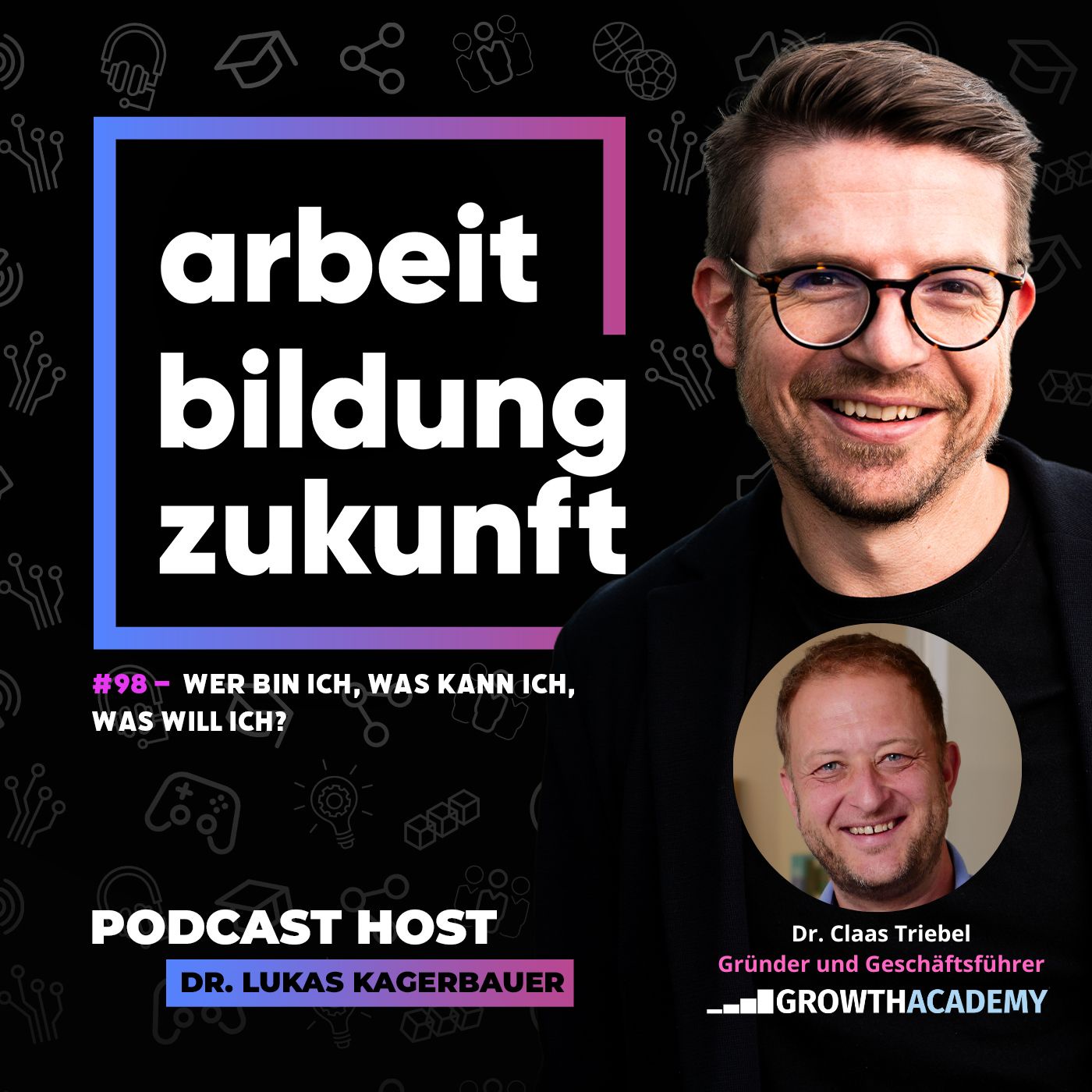 #ABZ 98 – Wer bin ich, was kann ich, was will ich? – mit Dr. Claas Triebel, Gründer und Geschäftsführer, Growth Academy GmbH