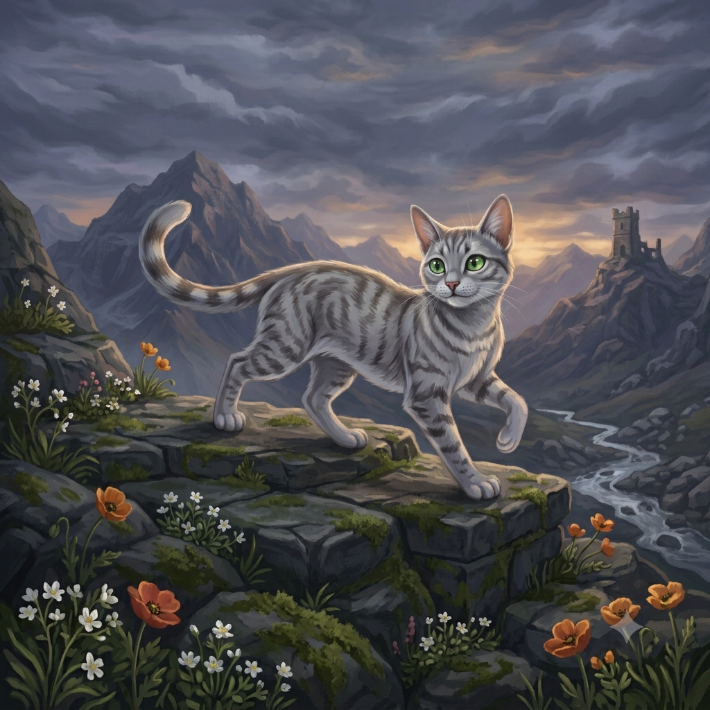 (4) Katzen ziehen Nr.1