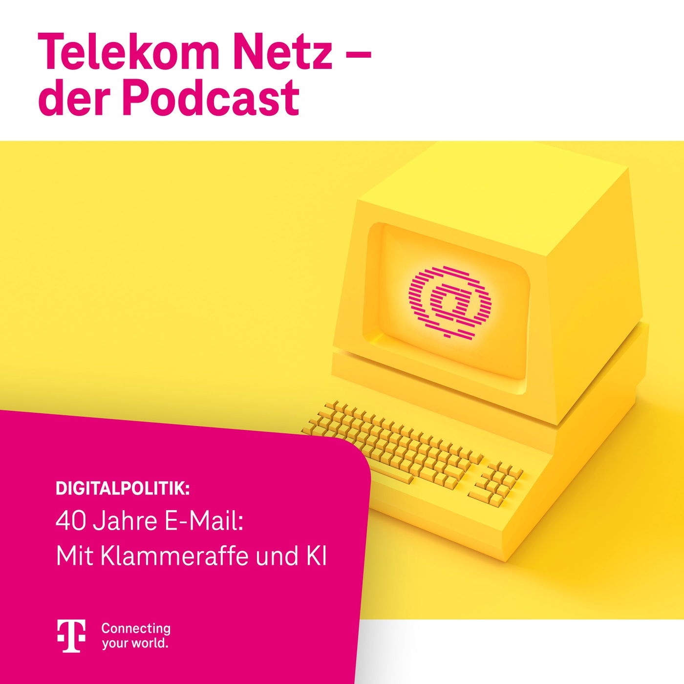 Digitalpolitik: 40 Jahre E-Mail - Mit Klammeraffe und KI