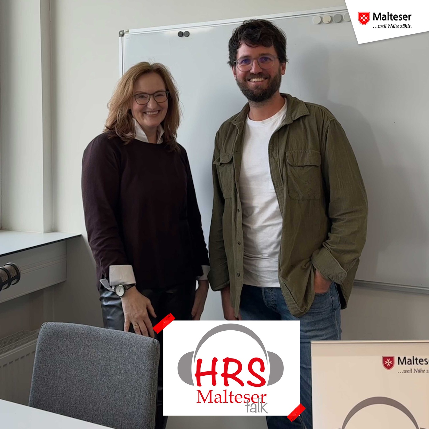 Kommunikation von der Zentrale in die Region, wie die Malteser sprechen