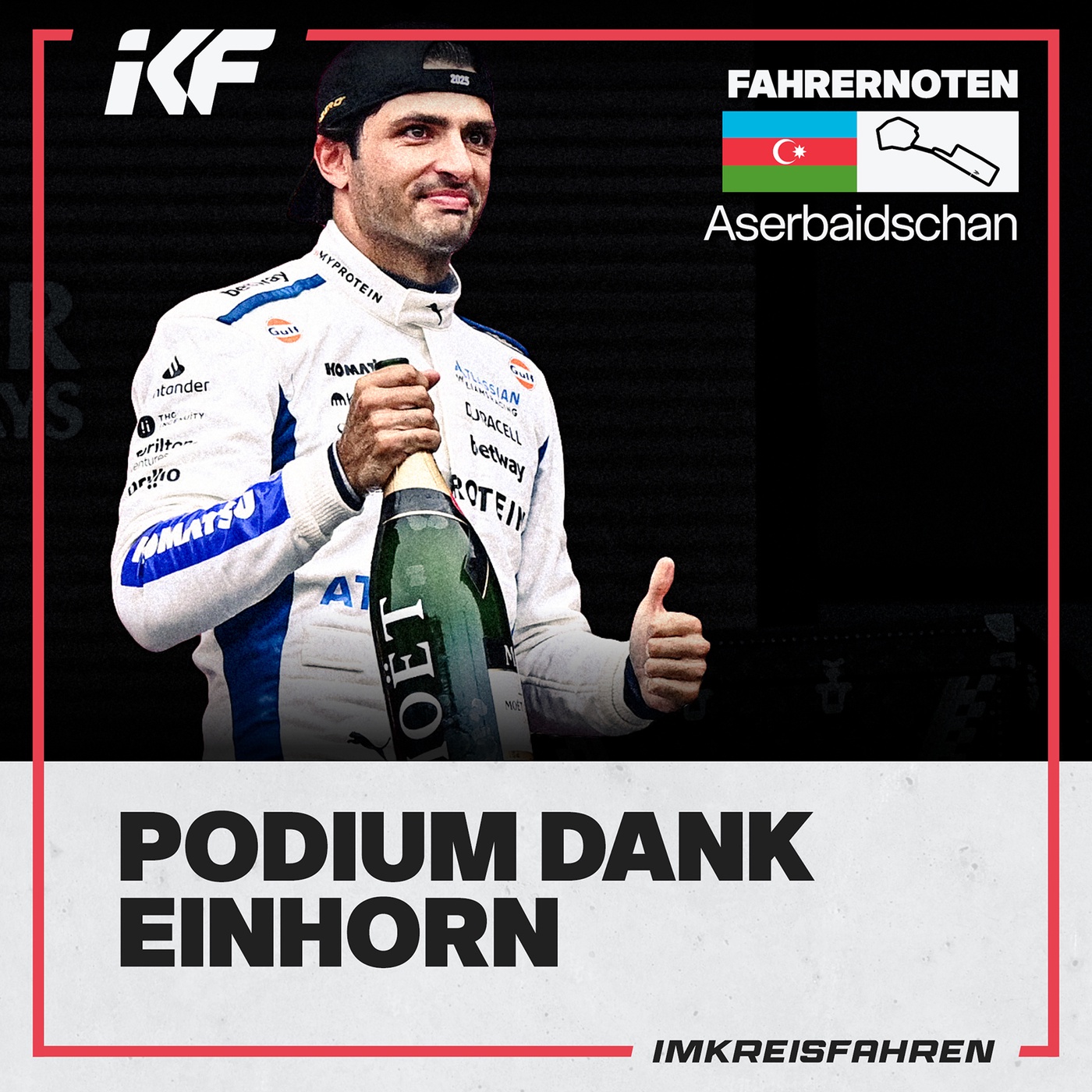 Podium dank Einhorn | Fahrernoten Aserbaidschan GP