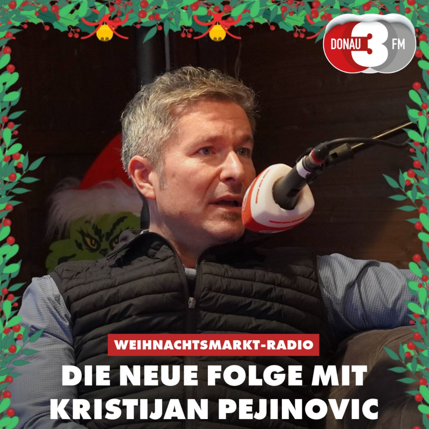 Das DONAU 3 FM Weihnachtsmarktradio mit Kristijan Pejinovic, Präsident TTF Liebherr Ochsenhausen