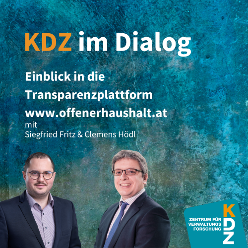 Einblick in die Transparenzplattform www.offenerhaushalt.at