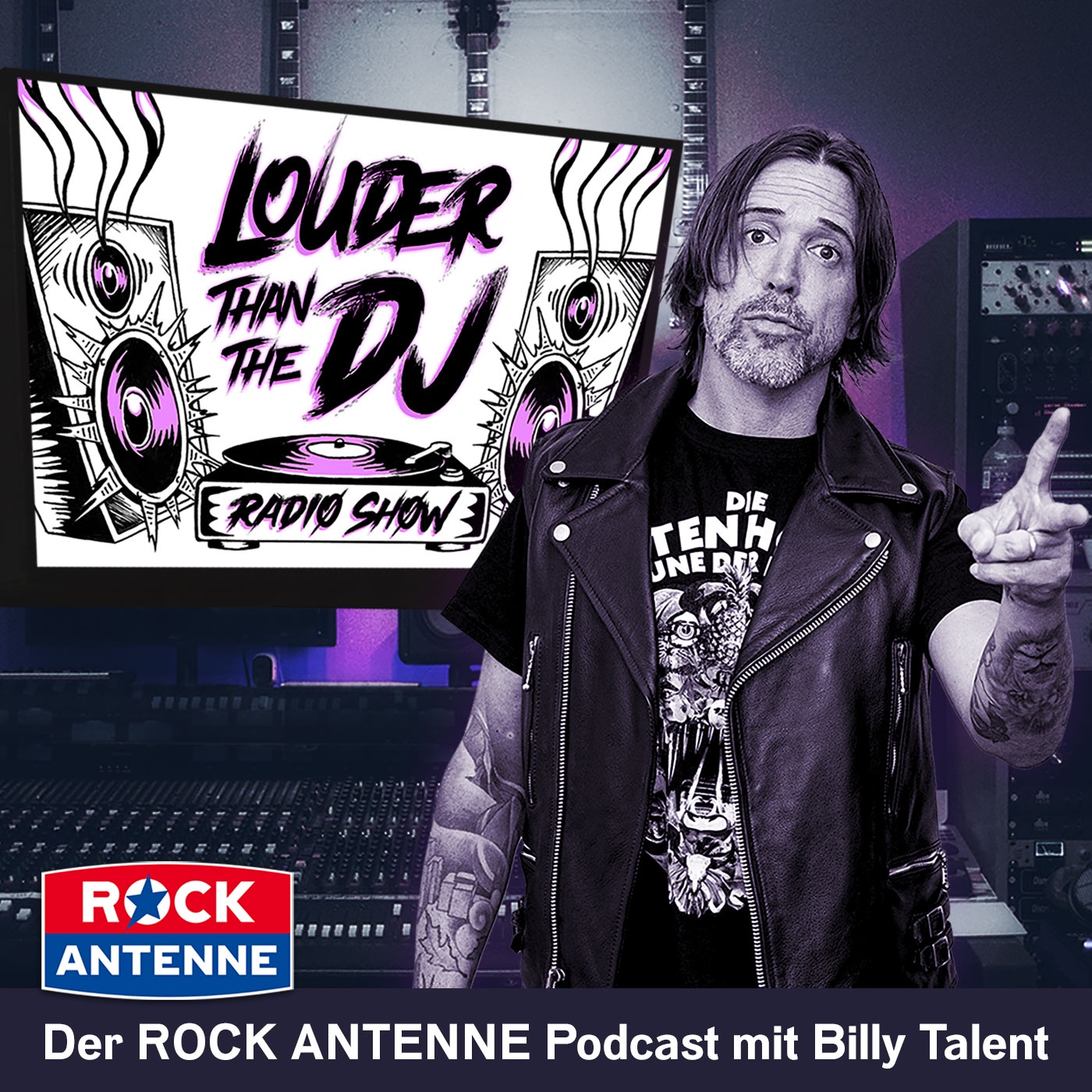 Louder than the DJ: The ROCK ANTENNE Podcast with Ben from Billy Talent