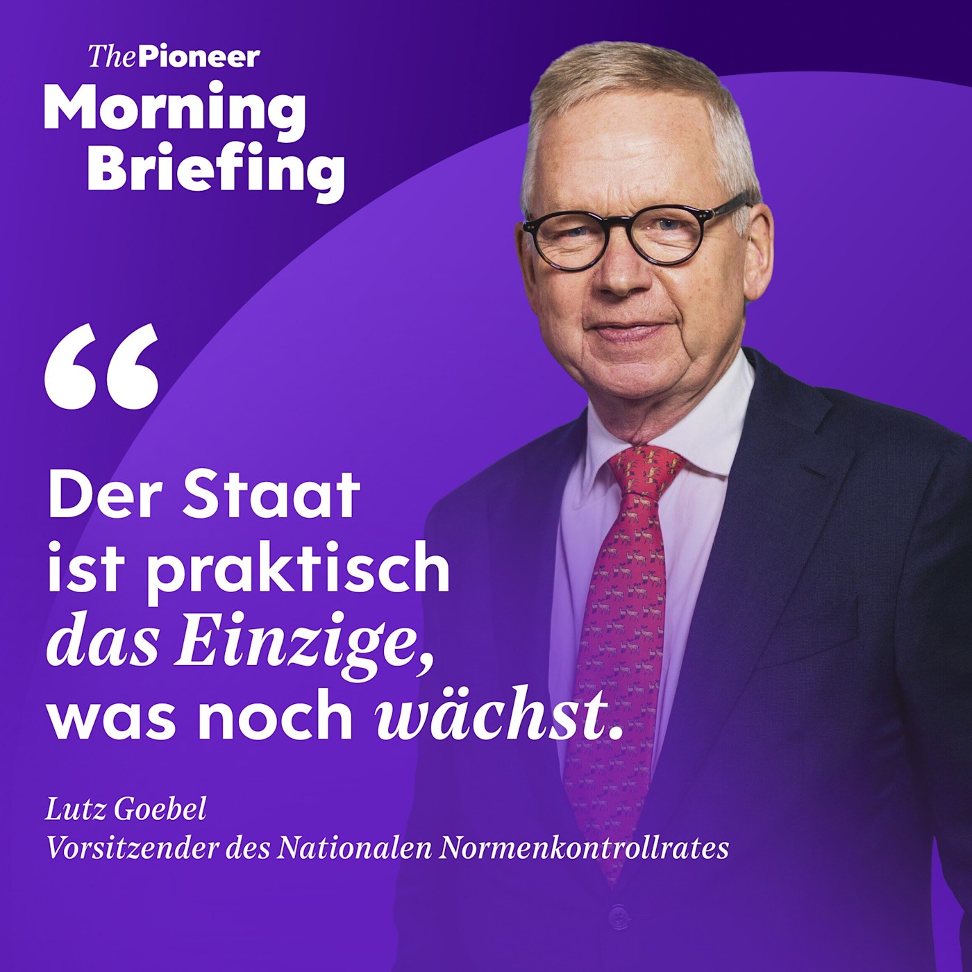 Lutz Goebel: „Der Staat ist das Einzige, was wächst” | Geschäftsmodell der AfD | Pioneer-Baby