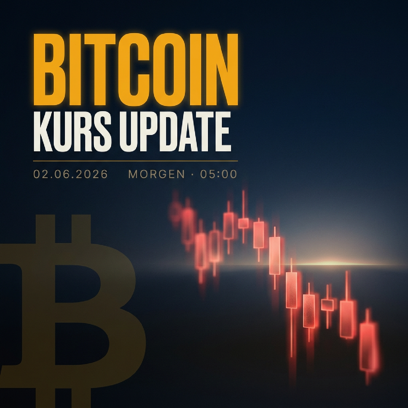 Bitcoin Kurs Morgen 02.06.2026: 60.763 € (-3.96 %)