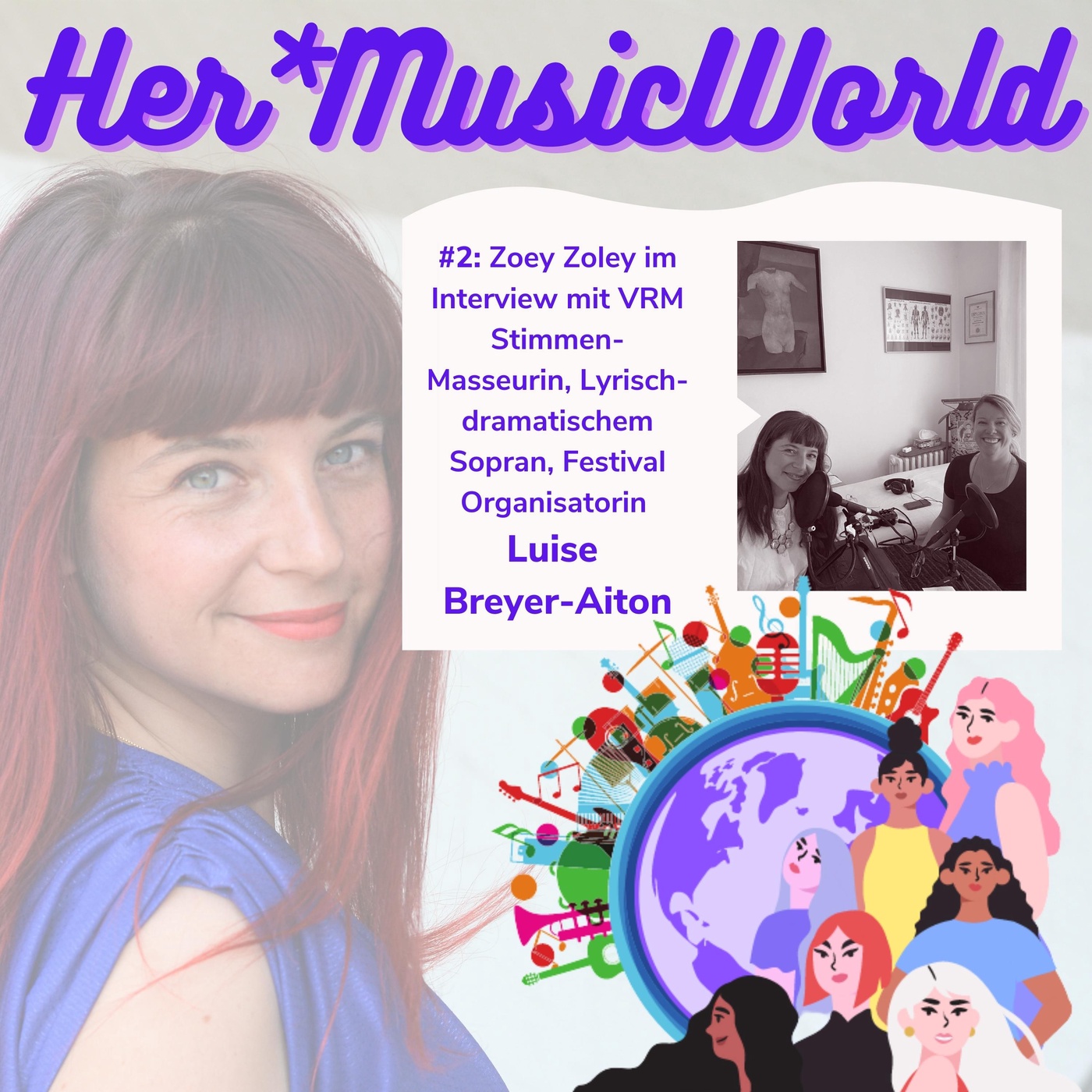 #2 HerMusicWorld Podcast mit Gästin Luise Breyer-Aiton