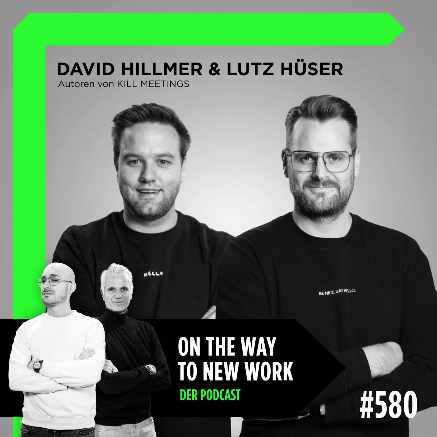 #580 David Hillmer und Lutz Hüser | Autoren von KILL MEETINGS
