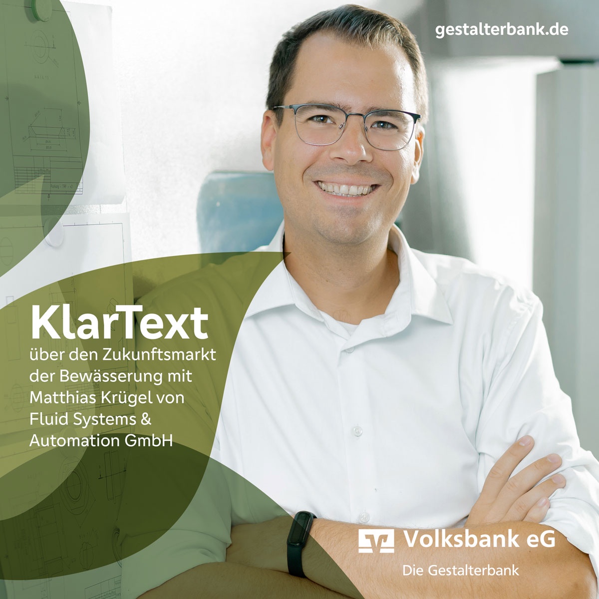 Episode 19: KlarText über den Zukunftsmarkt der Bewässerung mit Matthias Krügel von Fluid Systems & Automation GmbH