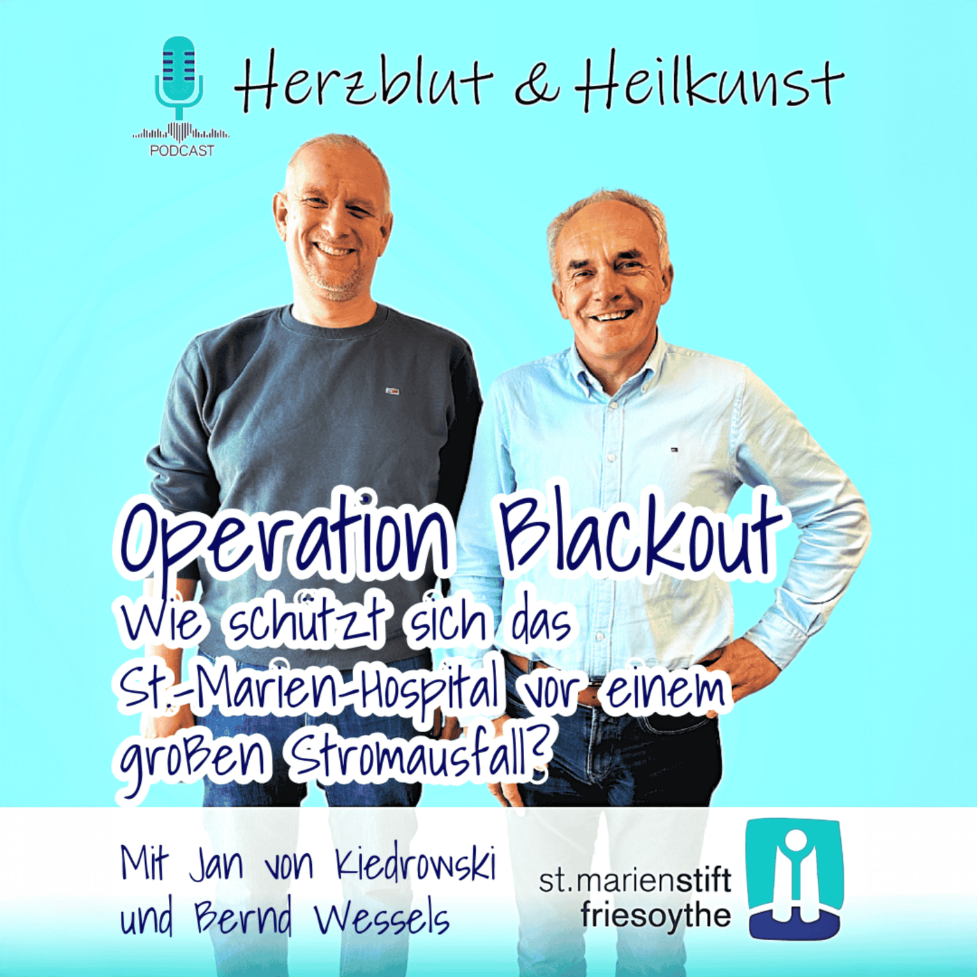 Folge 38: Operation Blackout – Wie schützt sich das St.-Marien-Hospital vor einem großen Stromausfall?