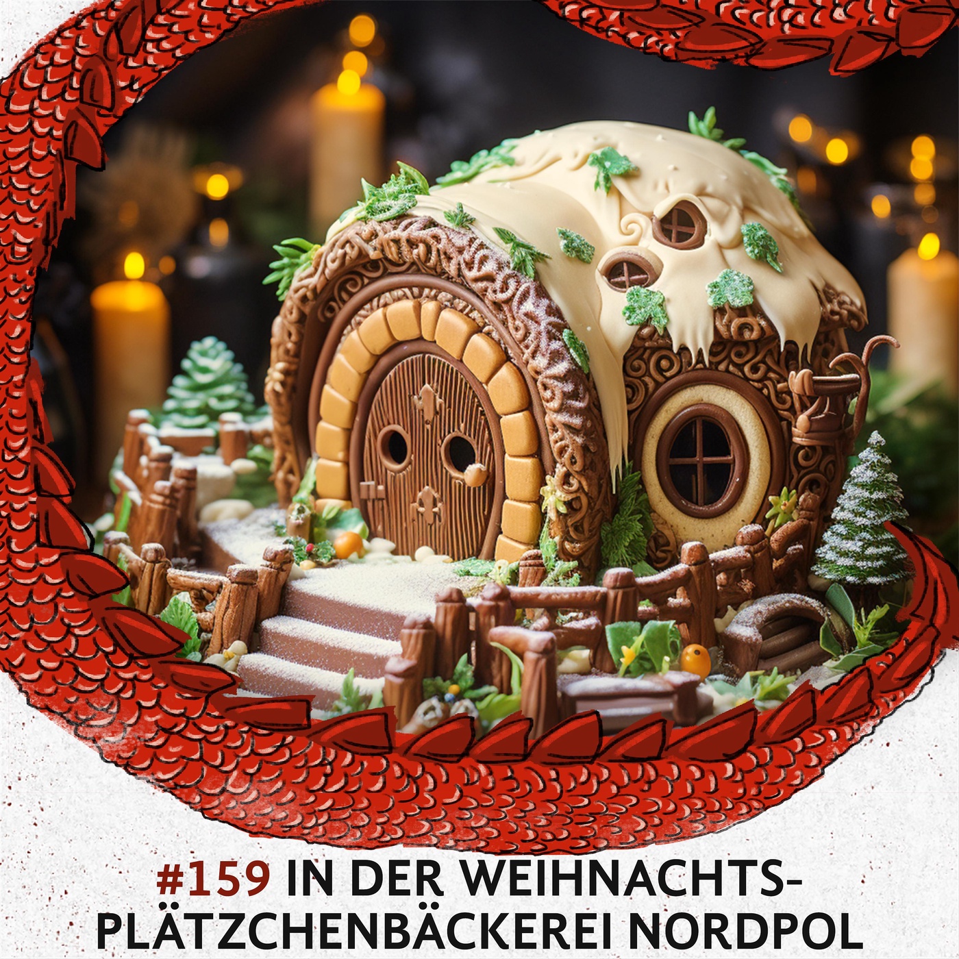159 In der Weihnachtsplätzchenbäckerei Nordpol