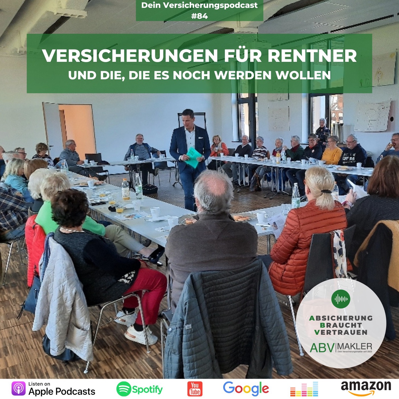 Versicherungen für Rentner und die, die es noch werden wollen