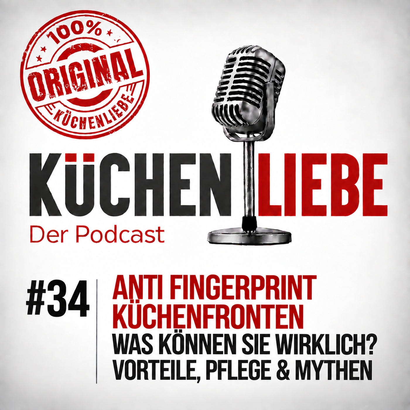 #34 Anti Fingerprint Küchenfronten | Was können sie wirklich? Vorteile, Pflege & Mythen