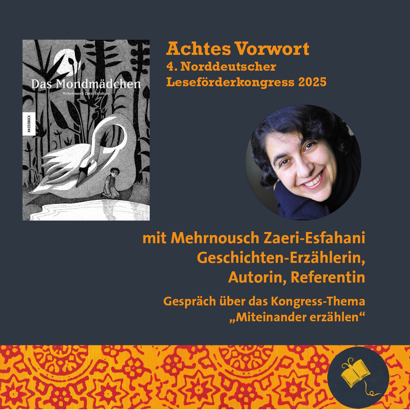 Vorwort # 8 mit Erzählerin und Autorin Mehrnousch Zaeri-Esfahani