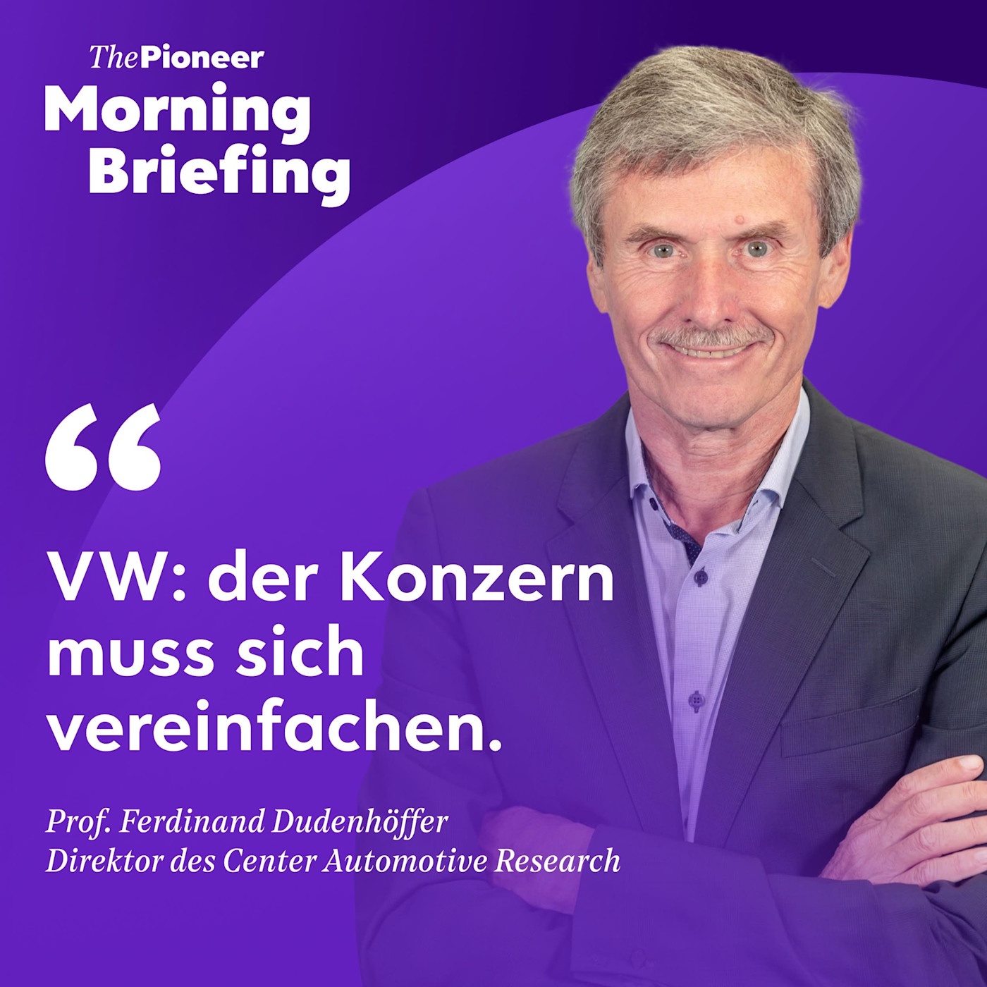 Autopapst Dudenhöffer: „VW: Der Konzern muss einfacher werden” | Der neue Ton des Kanzlers | RIP Dolly Parton