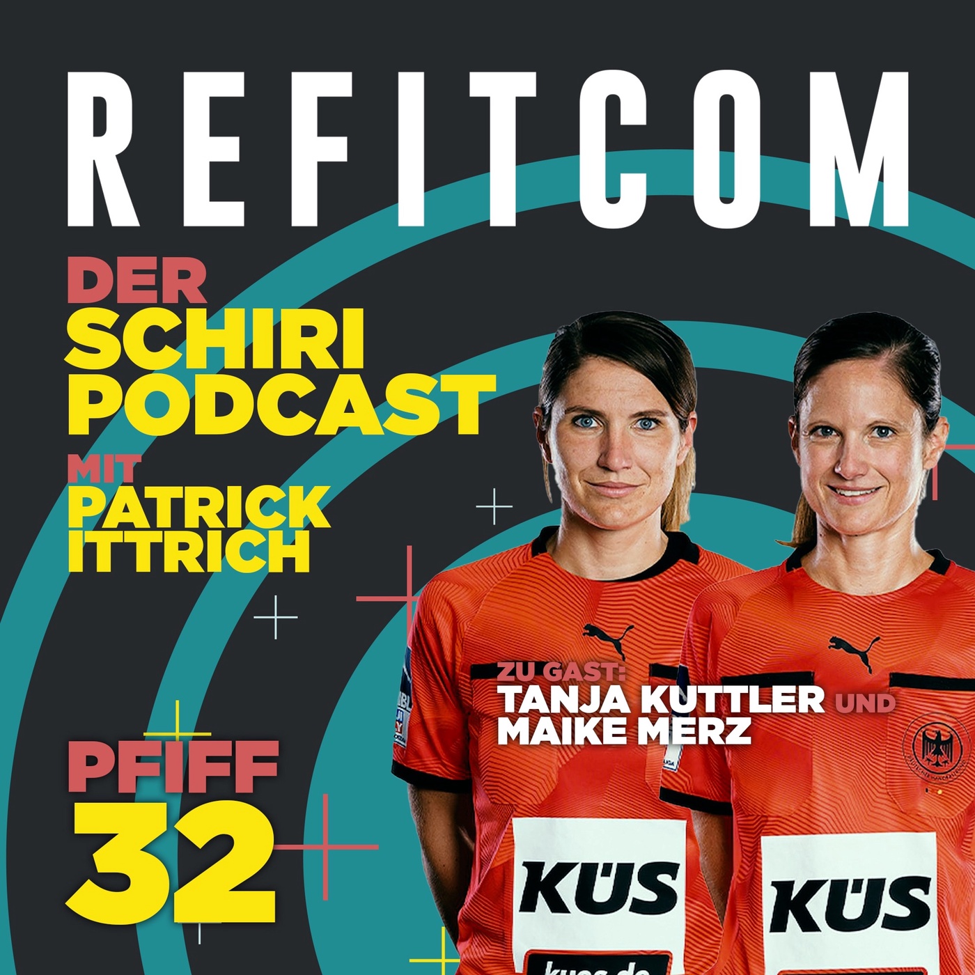 Pfiff 32 - Tanja Kuttler und Maike Merz - Top Handball Schiedsrichterinnen