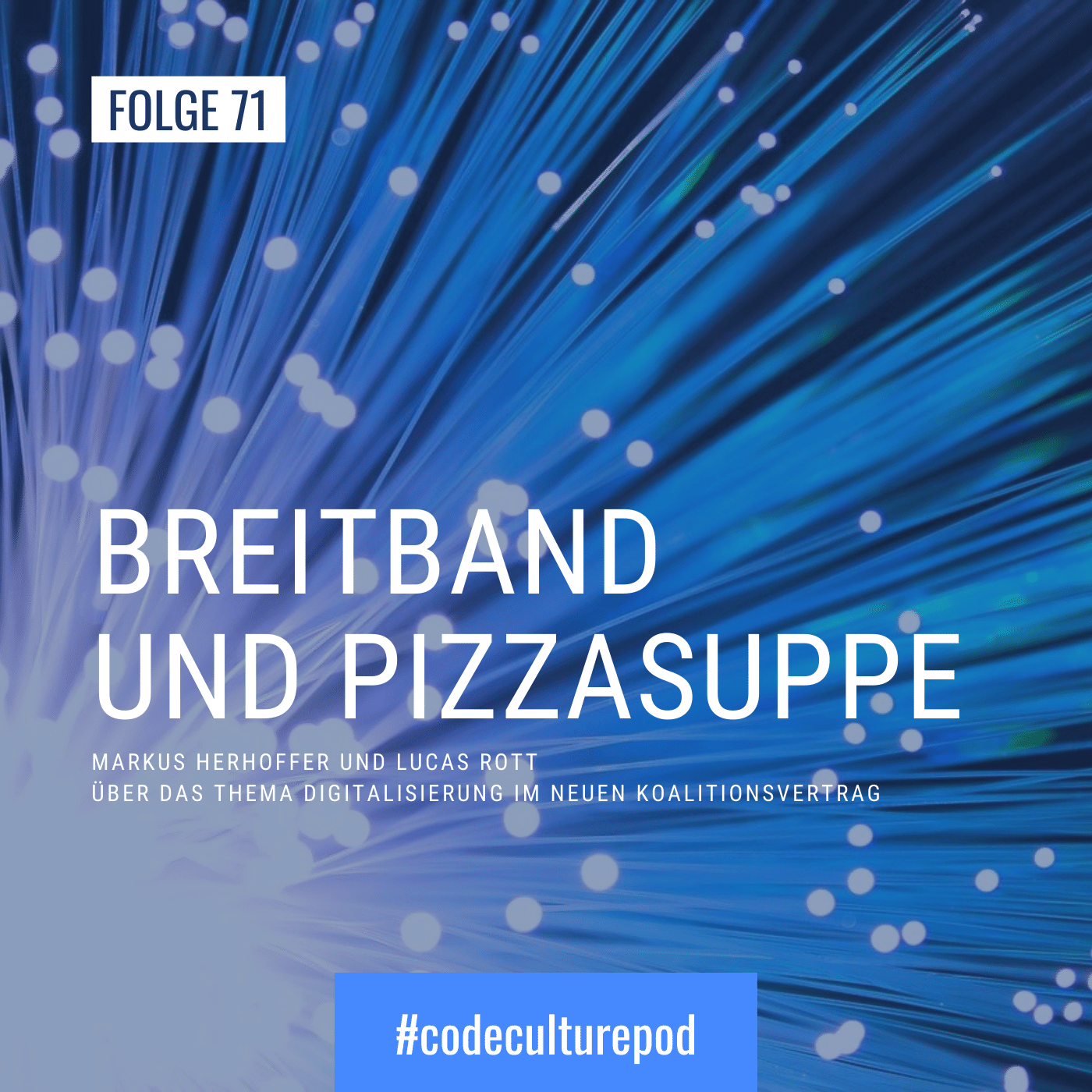 Breitband und Pizzasuppe