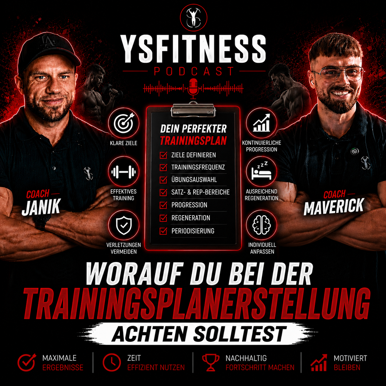 Worauf du bei der Trainingsplanerstellung achten solltest