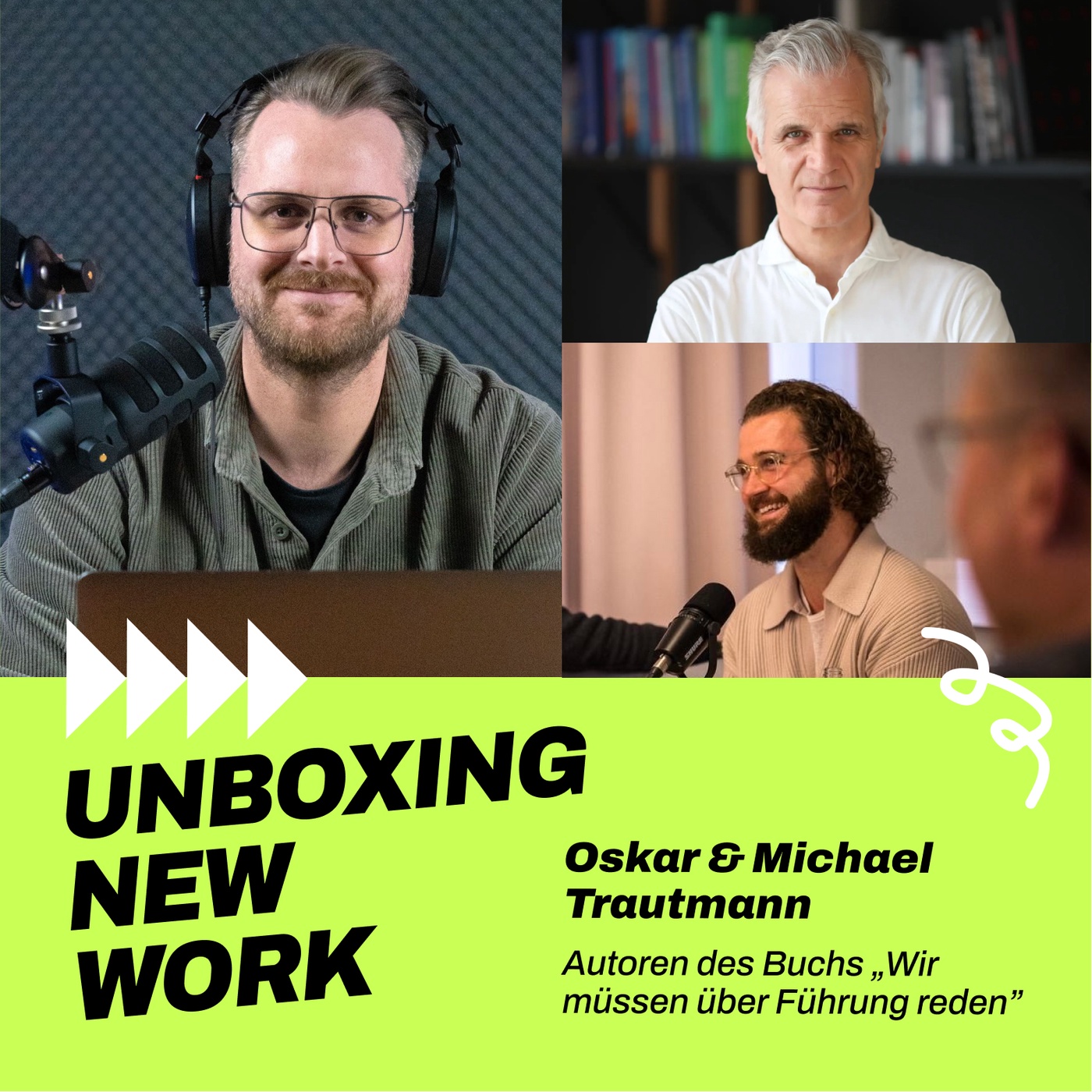 #214 Wir müssen über Führung sprechen mit Oskar und Michael Trautmann.