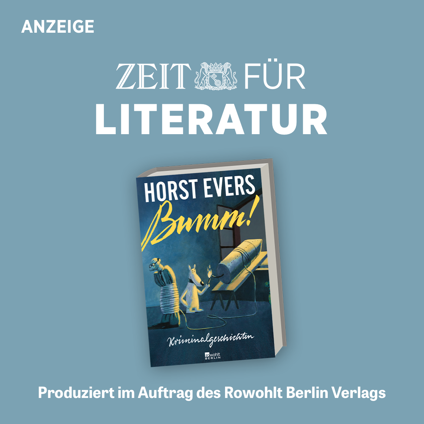 ZEIT für Literatur mit Horst Evers