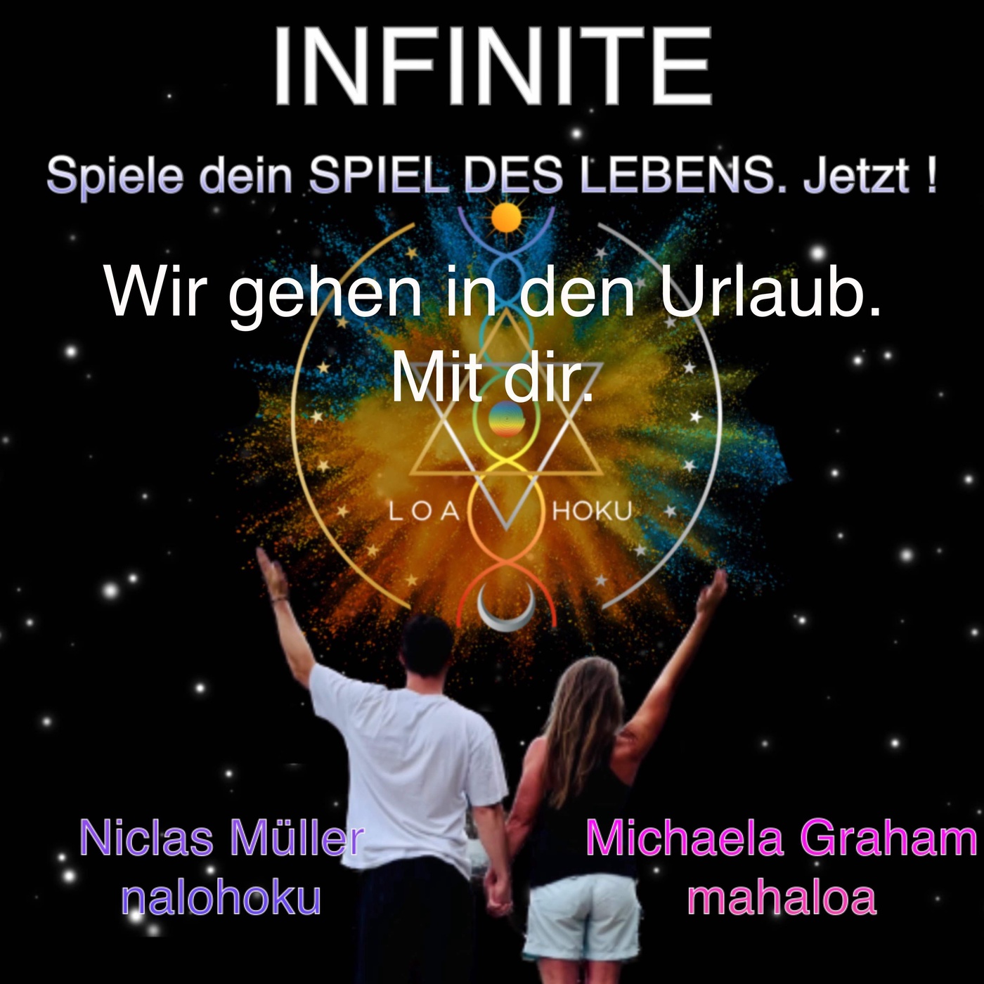 Wir gehen in den Urlaub