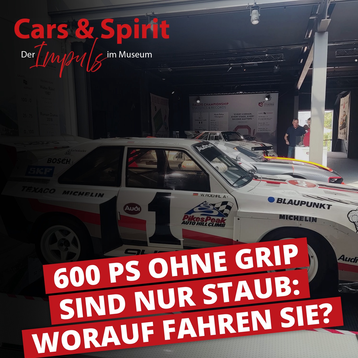600 PS ohne Grip sind nur Staub: Worauf fahren Sie? | Dorit Thielmann