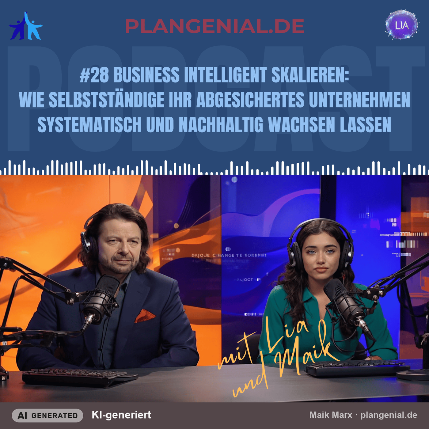 #28 Business intelligent skalieren – Wie Selbstständige ihr abgesichertes Unternehmen systematisch und nachhaltig wachsen lassen