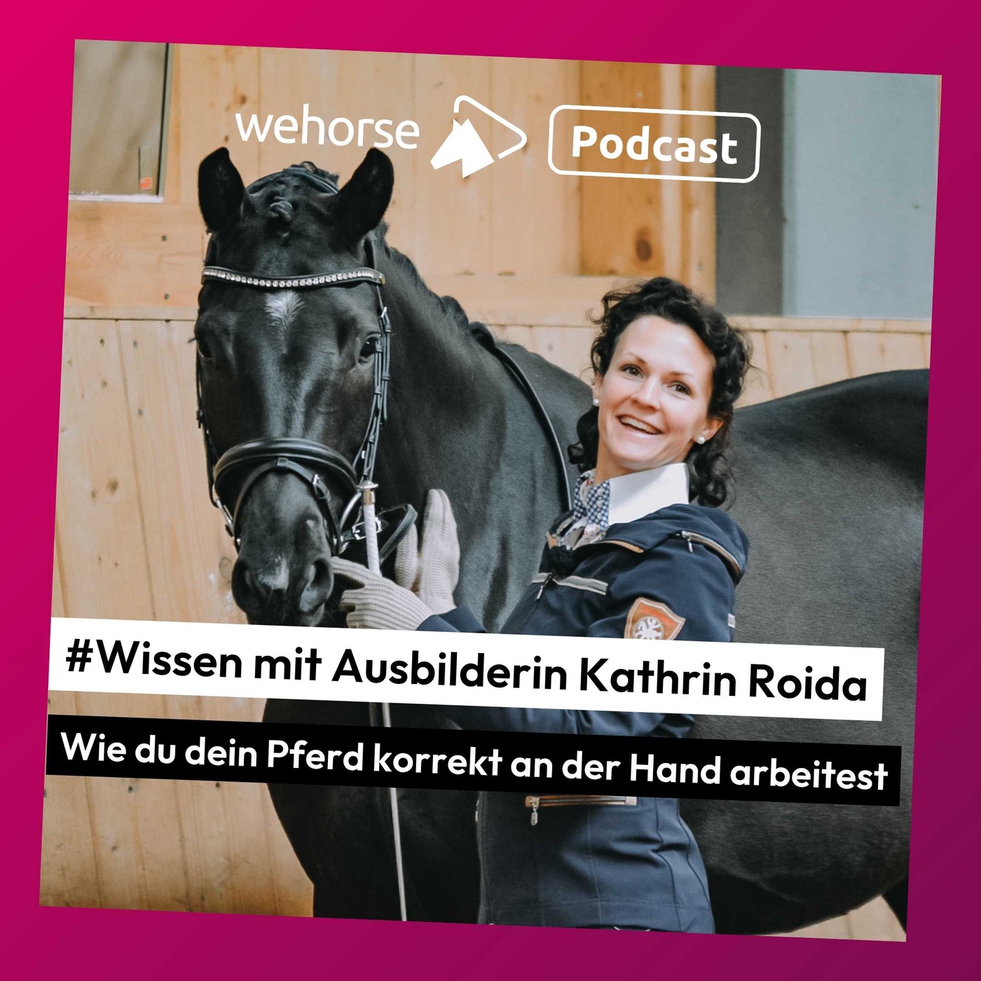 #Wissen mit Ausbilderin Kathrin Roida: Wie du dein Pferd korrekt an der Hand arbeitest