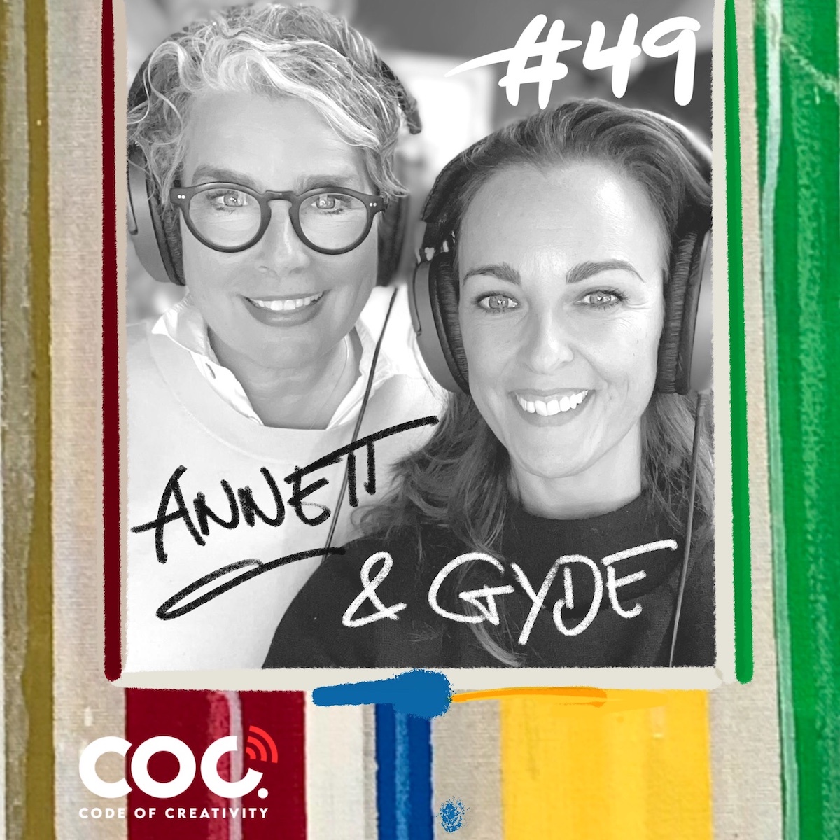 #49 Annett Schaper und Gyde von Wlassack -  Ein Jahr Code of Creativity Podcast - what a blast!!!