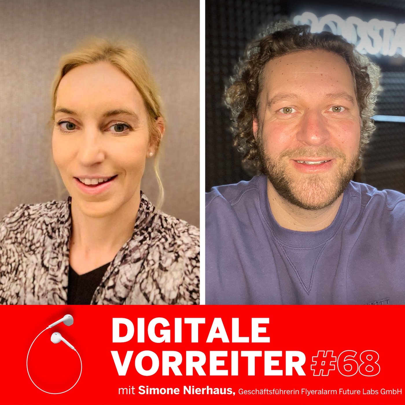 Flyeralarm: von der digitalen Druckerei zu digitalen Marketingservices – mit Simone Nierhaus, CEO Flyeralarm Future Labs