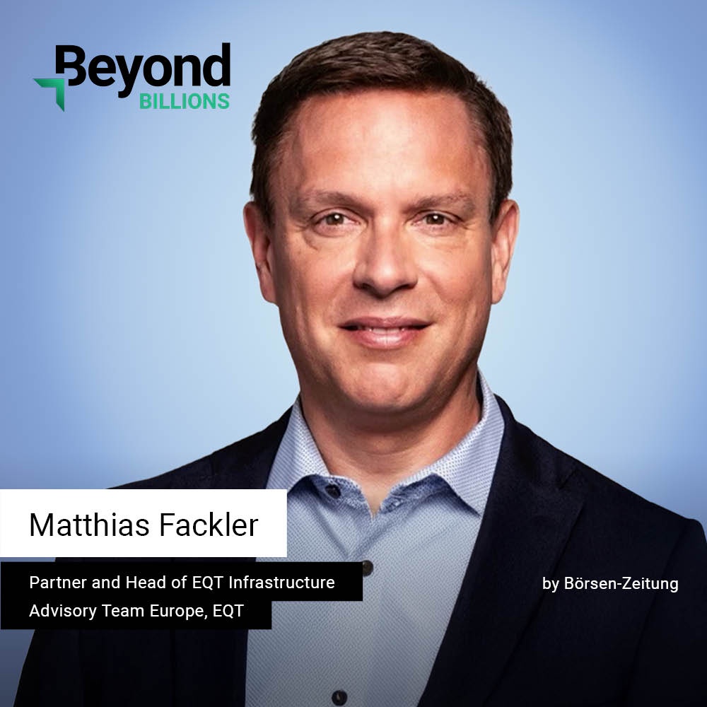 Warum ist Infrastruktur plötzlich so sexy, Matthias Fackler?