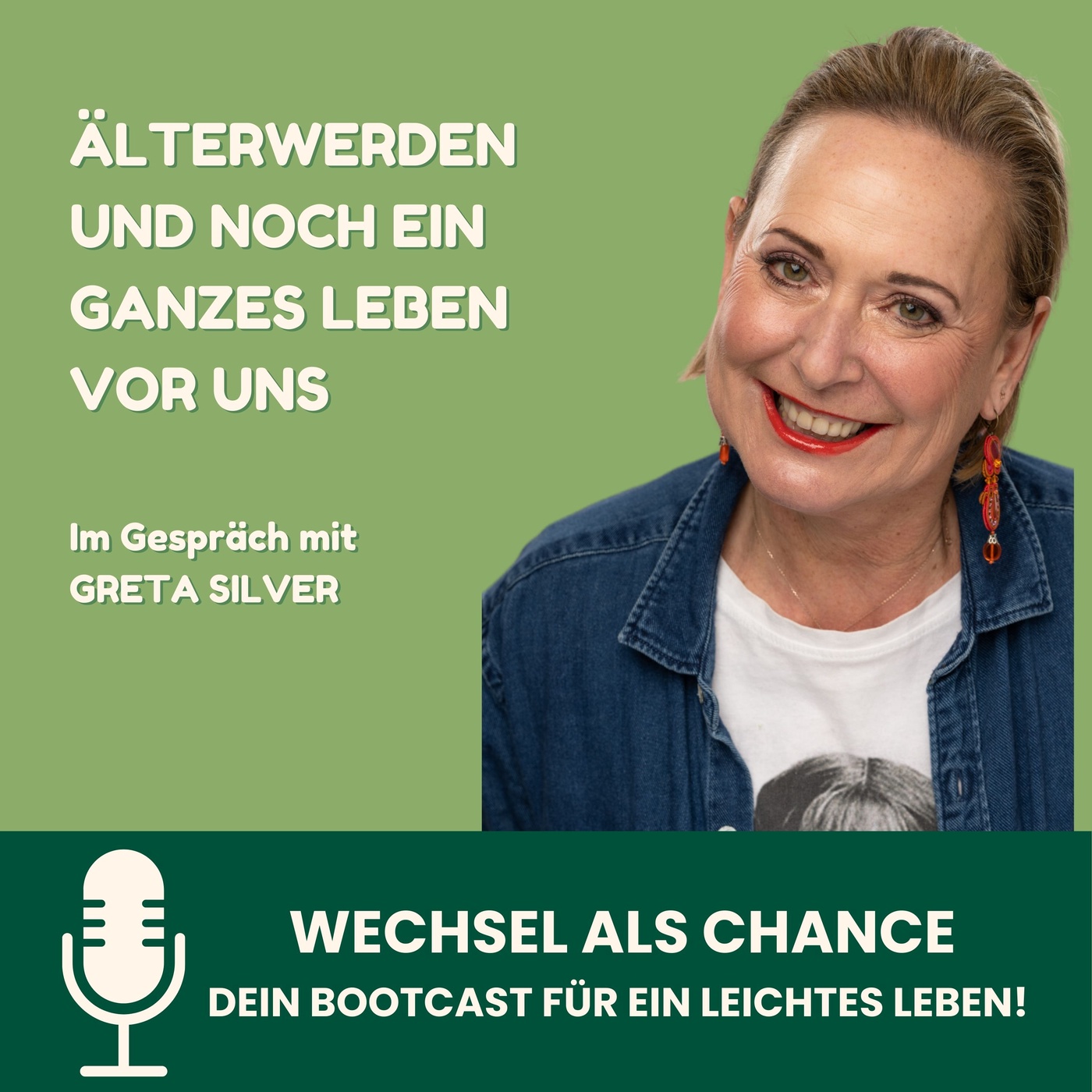 Älterwerden – und plötzlich liegt noch ein ganzes Leben vor uns | im Gespräch mit Greta Silver
