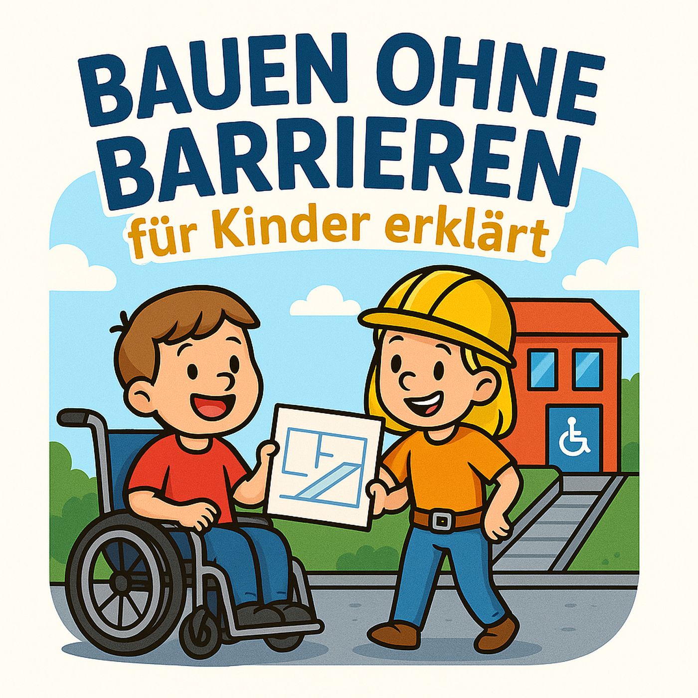 Bauen ohne Barrieren - für Kinder erklärt