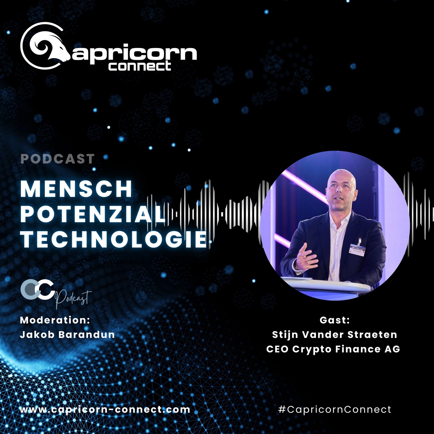 #54 - Interview mit Stijn Vander Straeten - CEO Crypto Finance AG