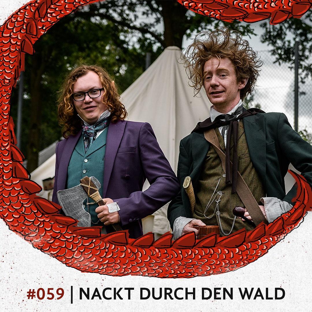 059 Nackt durch den Wald
