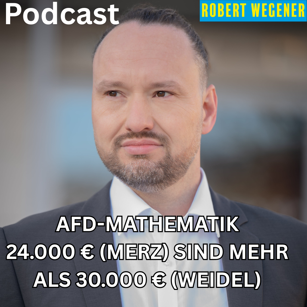 AfD-Mathematik: 24.000 € (Merz) sind mehr als 30.000 € (Weidel) Gehalt