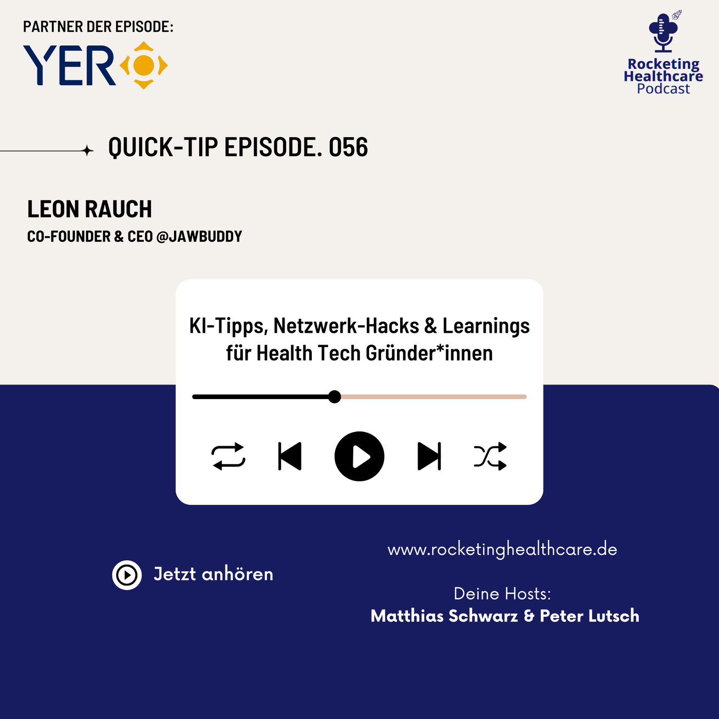 QuickTips #56: Mit Leon Rauch, Co-Founder & CEO @JawBuddy