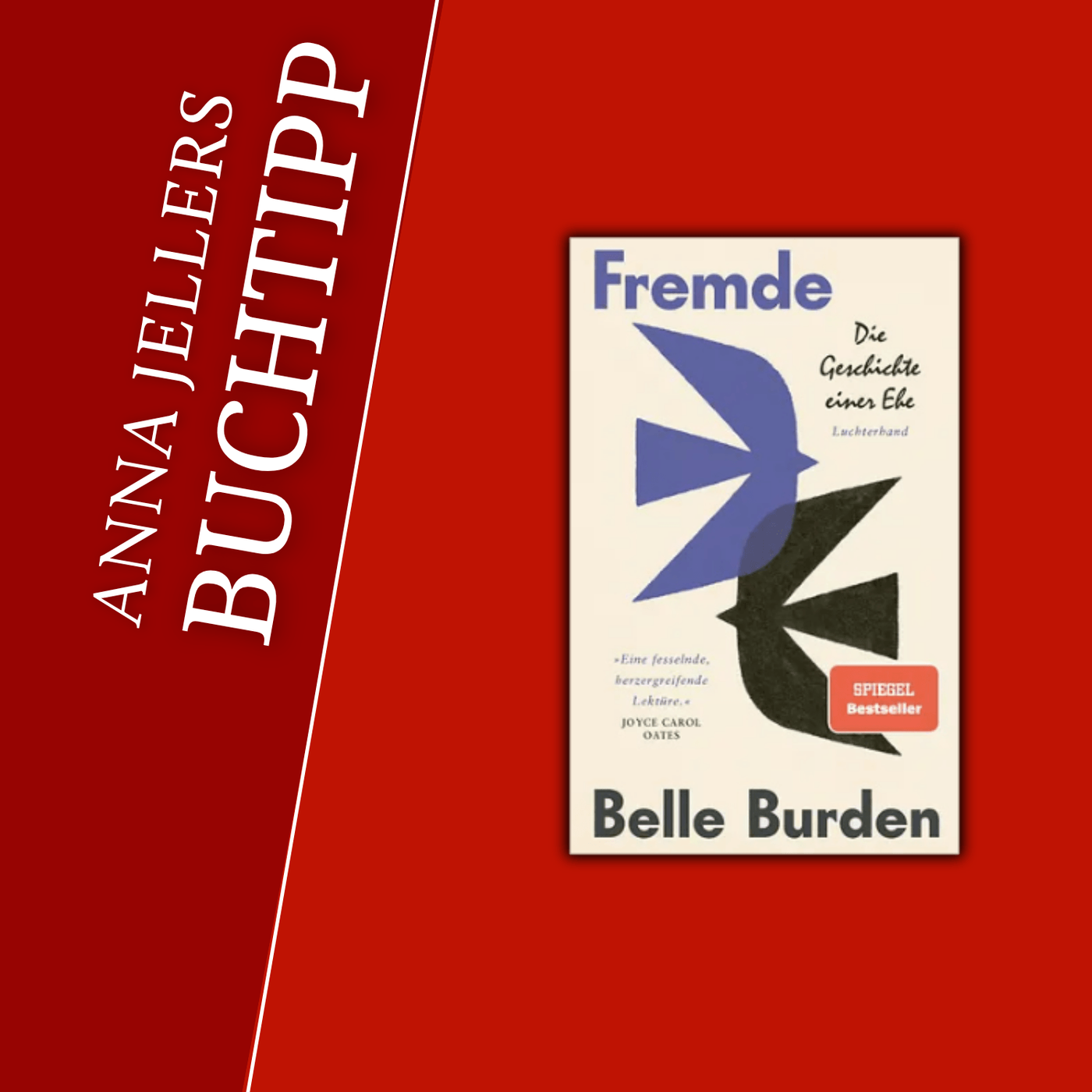 Anna Jellers Buchtipp | Belle Burden: Fremde