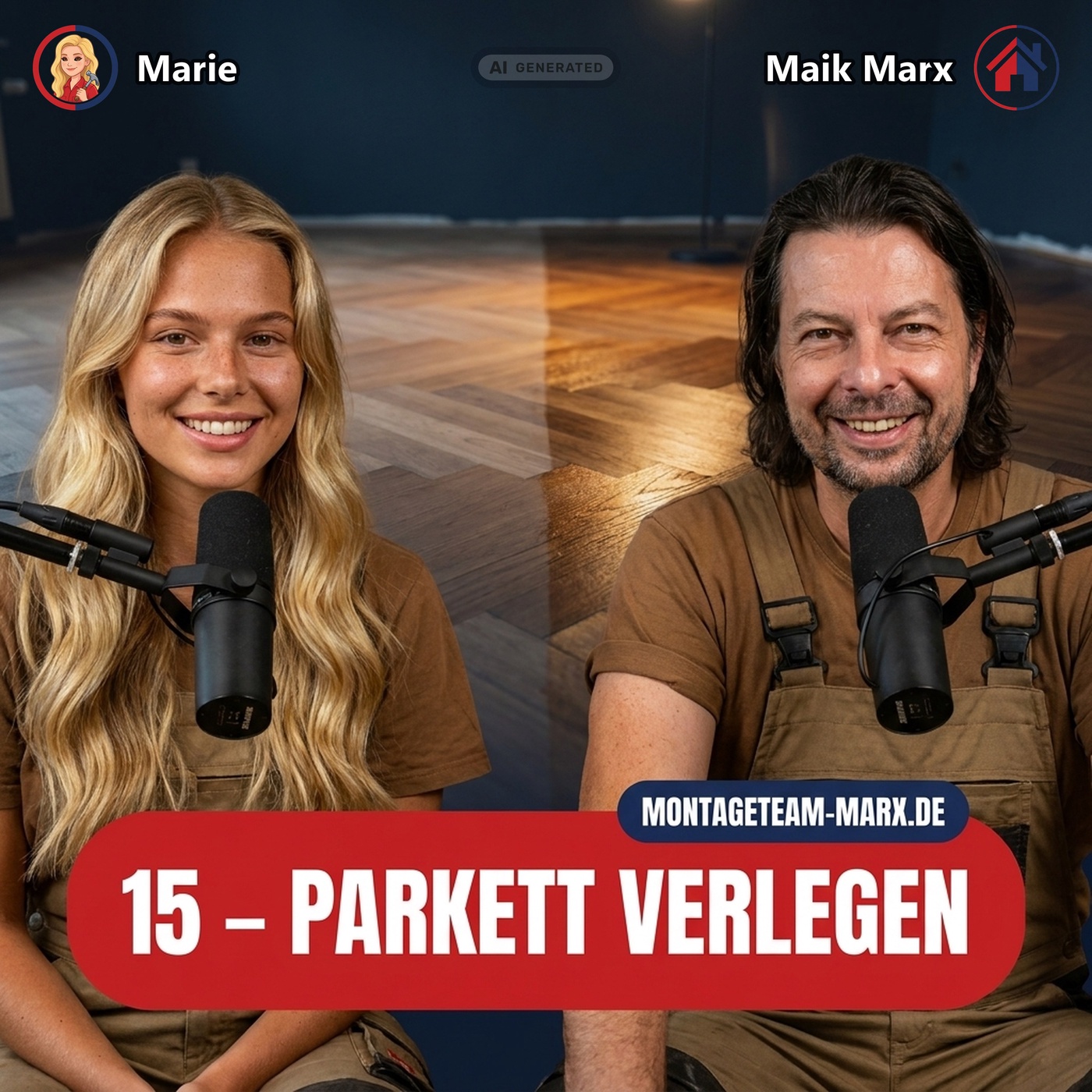 15 – Parkett verlegen, schleifen, ölen