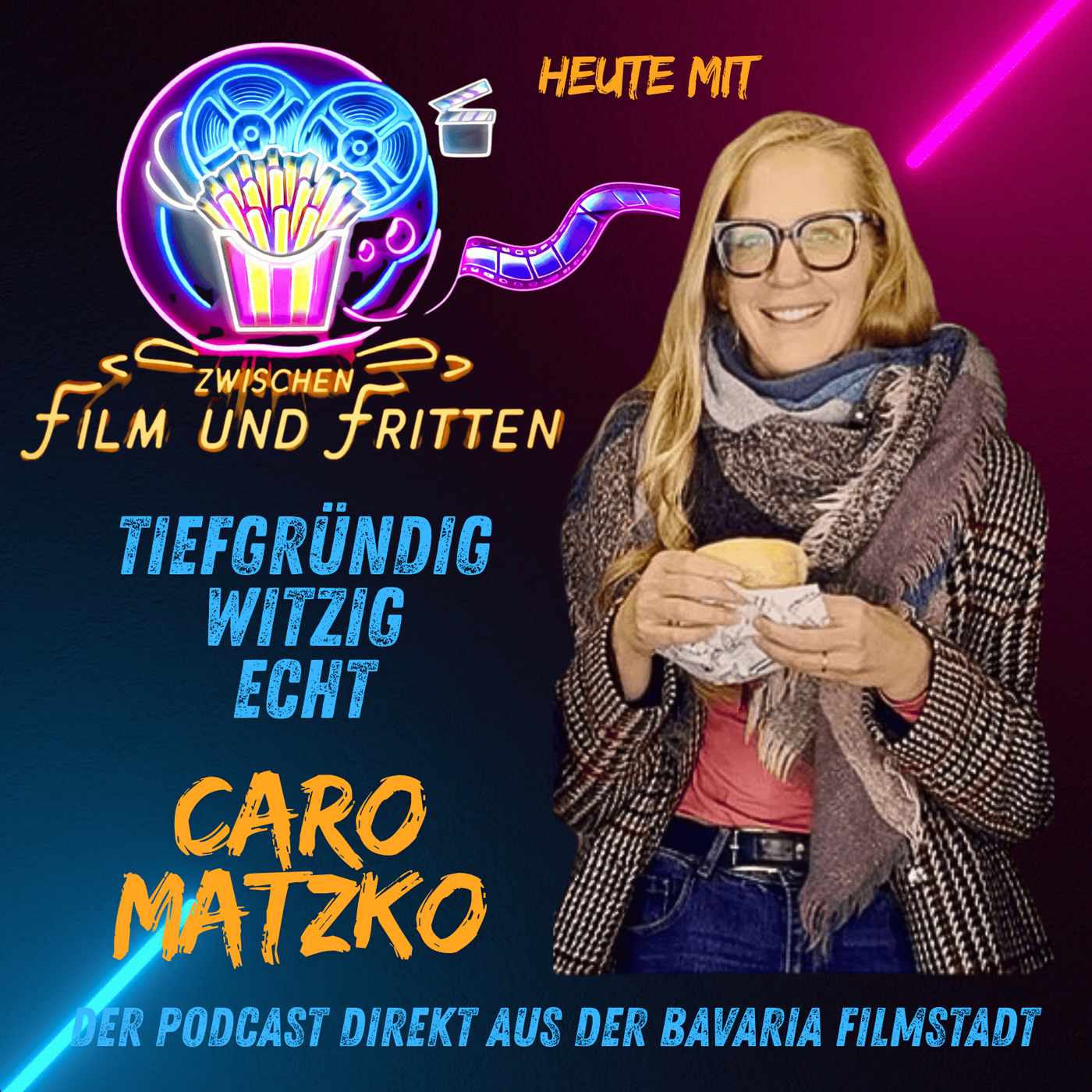 Caro Matzko zwischen Film und Fritten