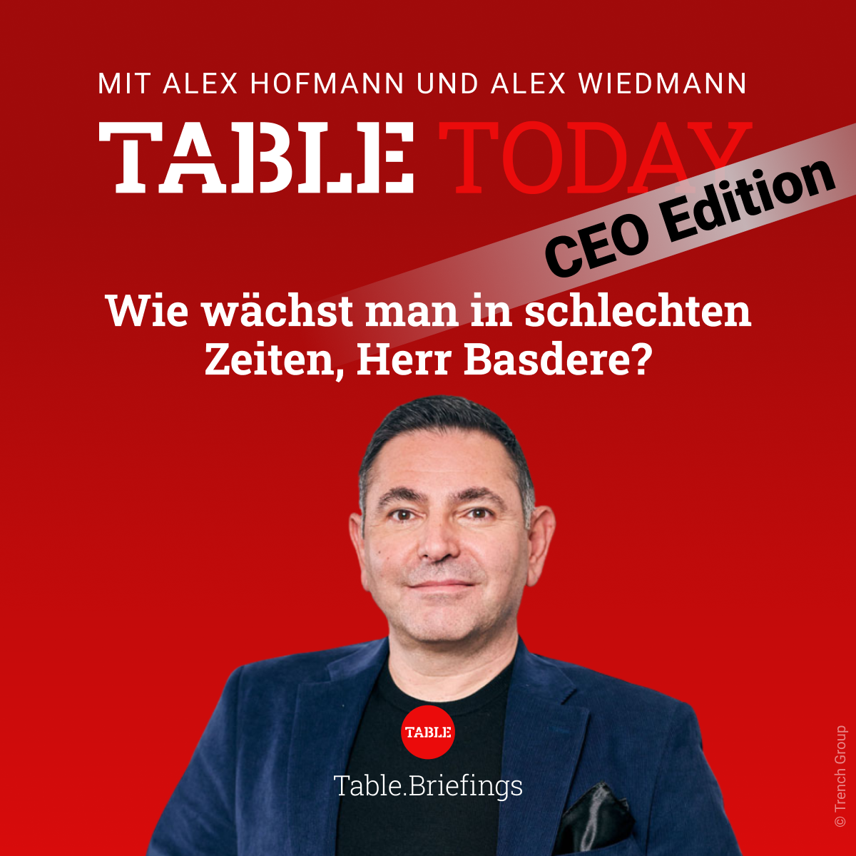 Wie wächst man in schlechten Zeiten, Herr Basdere?