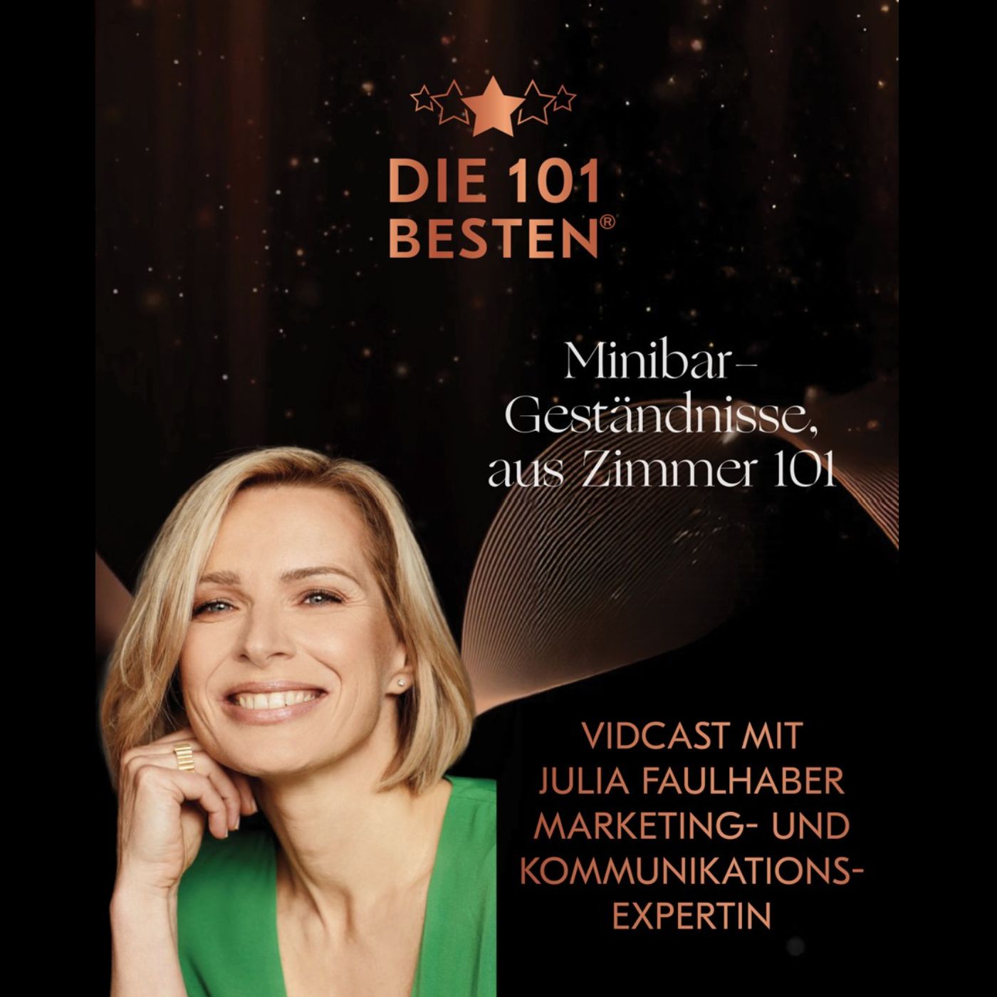 Julia Faulhaber zu Gast an der „Minibar im Zimmer 101“.