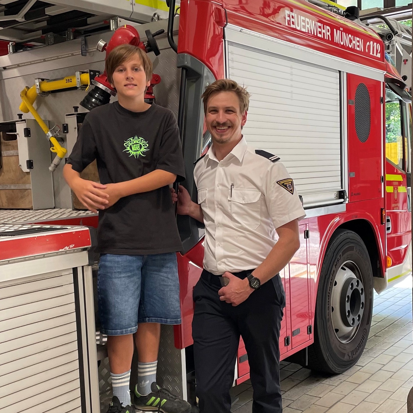 In der Hauptwache der Feuerwehr München